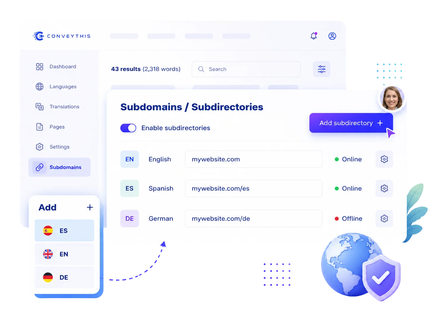 True Website Localization illustration