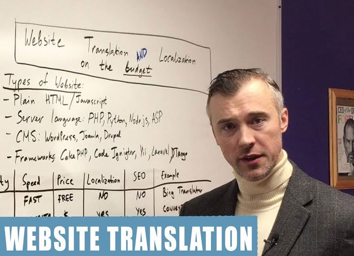 website translation on a budget