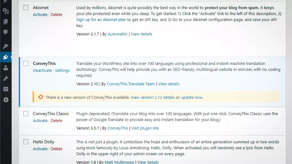 ConveyThis Translate v 2.12.0 for WordPress 1 ct 2 12