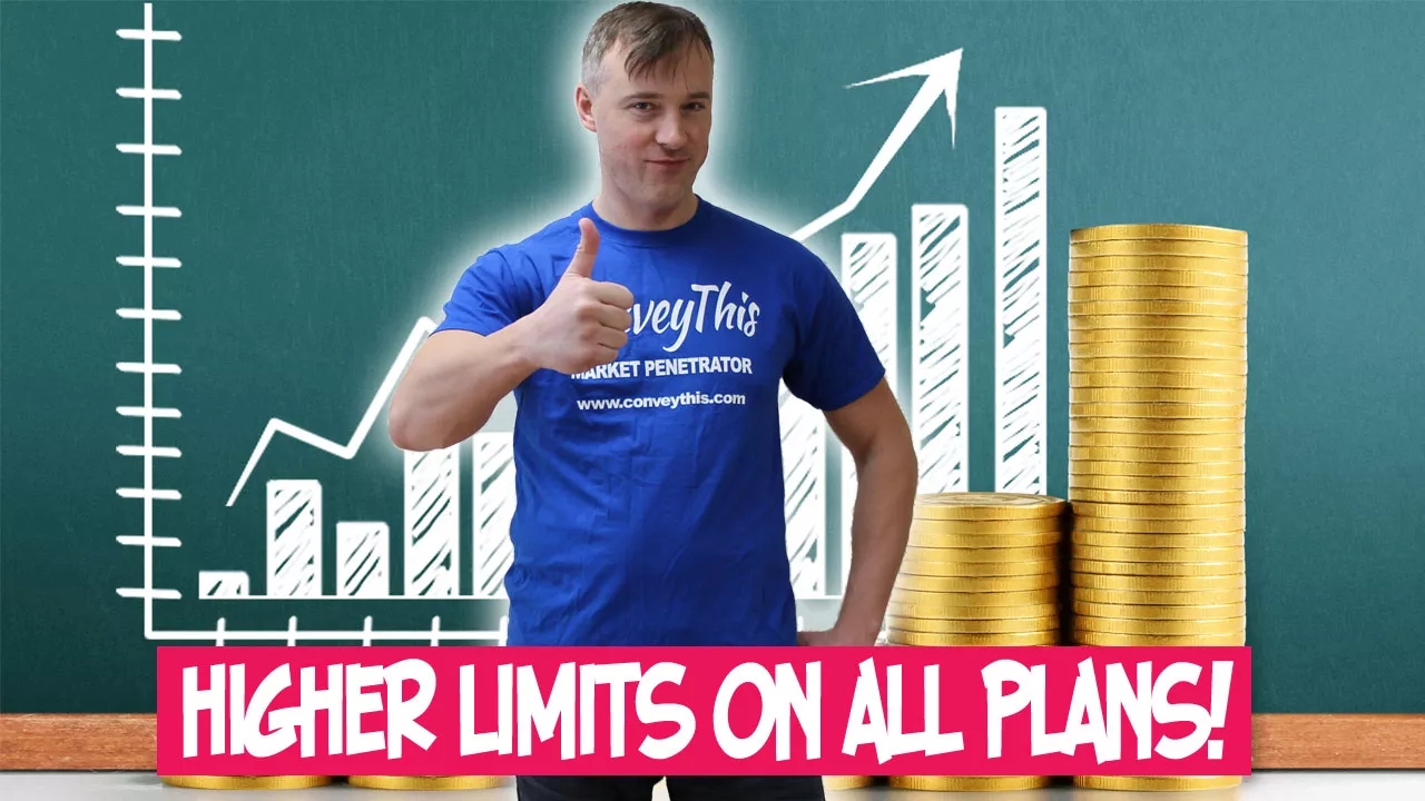 Holiday Gift to All Subscribers 1 conveythis plans