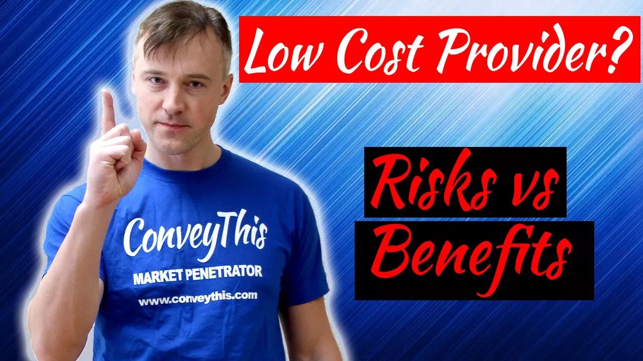 Low Cost Provider? Are There Any Benefits in Charging Less Money? 1 ผู้ให้บริการต้นทุนต่ำ