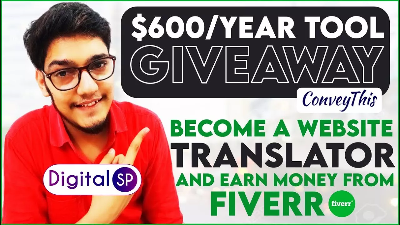 Become A Website Translator And Earn Money From Fiverr 2020 + $600 Per Year Tool GIVEAWAY 1 أصبح مترجما