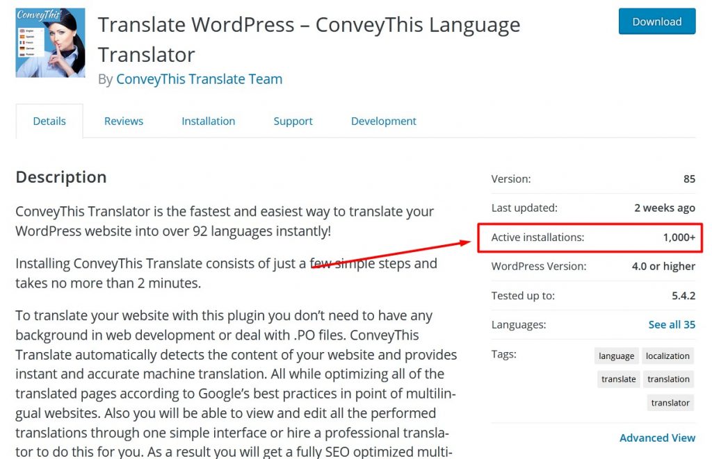 New Milestone: 1,000 Active WordPress Installations! 3 wp 1000 active