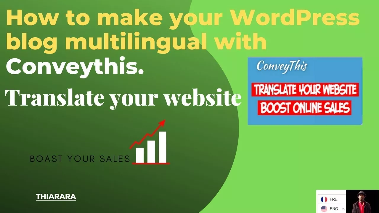 Multilingual blog website with ConveyThis 1 レビュー