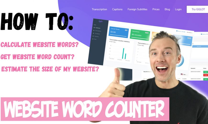Website-Wortzähler