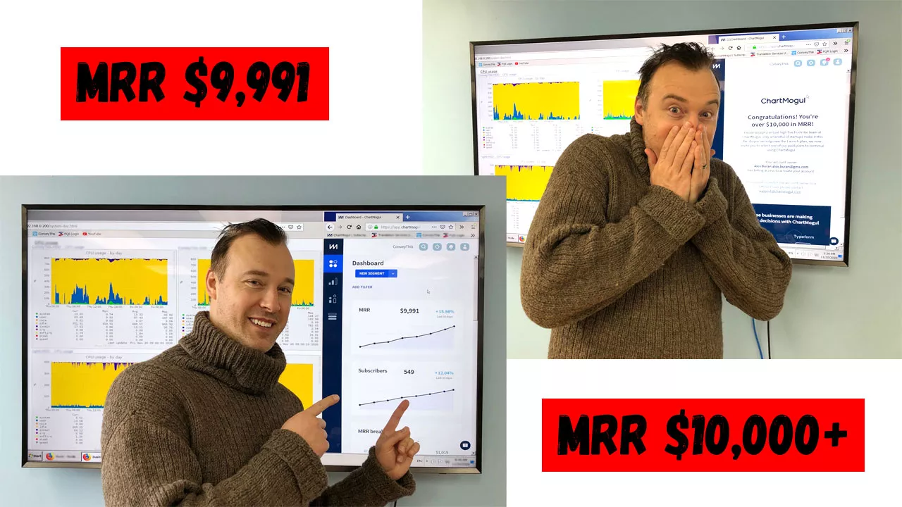 We've crossed $10,000 MRR today! ???? 1 mrr10000 预览