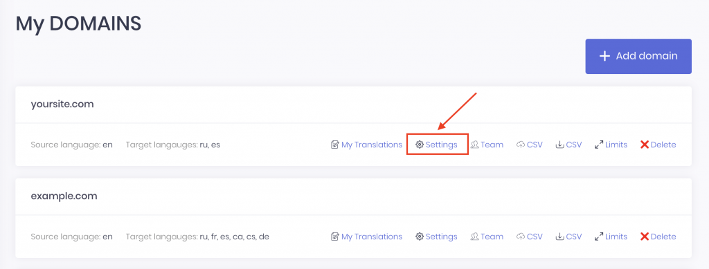 Shopify Integration 3 Einstellungen neu