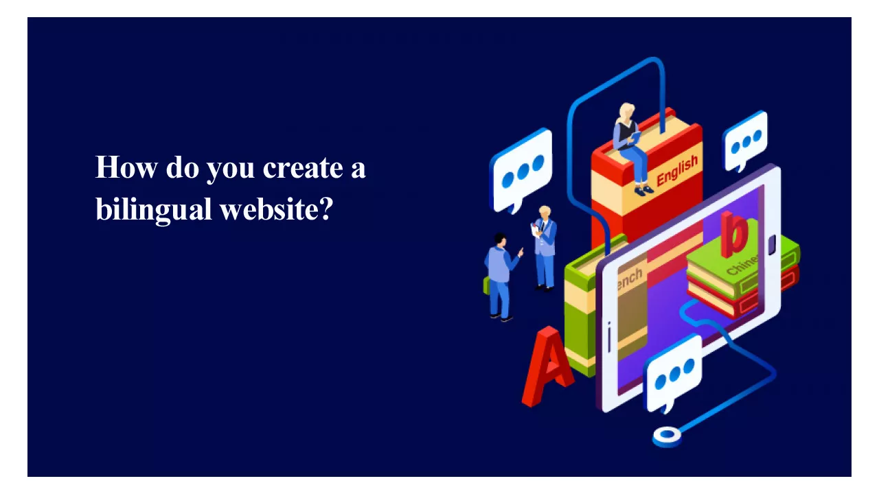 How do you create a bilingual website? 1 无题 6 3