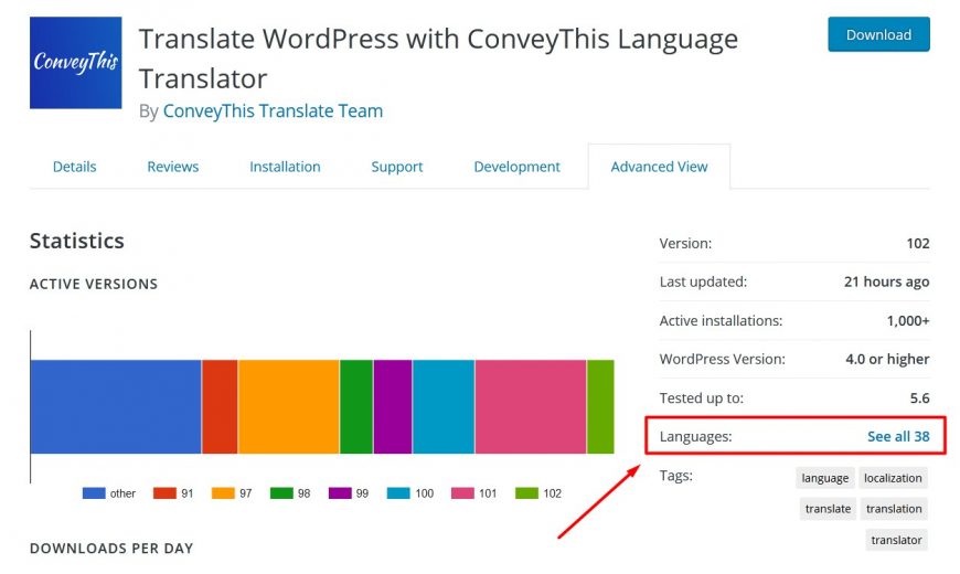 transmitir este wordpress