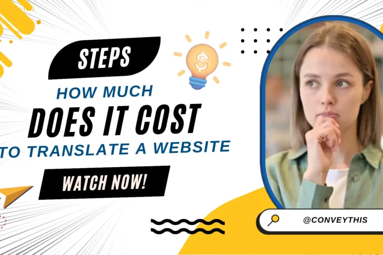 how much does it cost to translate a website