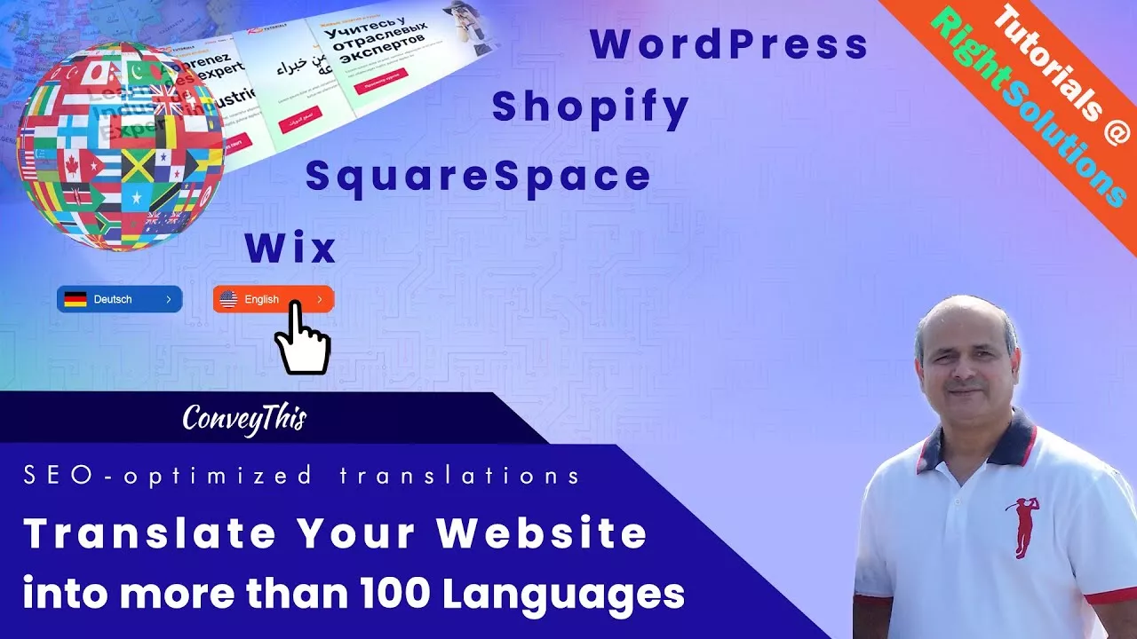 How to translate your website into another language - "ConveyThis" Review & Tutorial 1 审查权解决方案