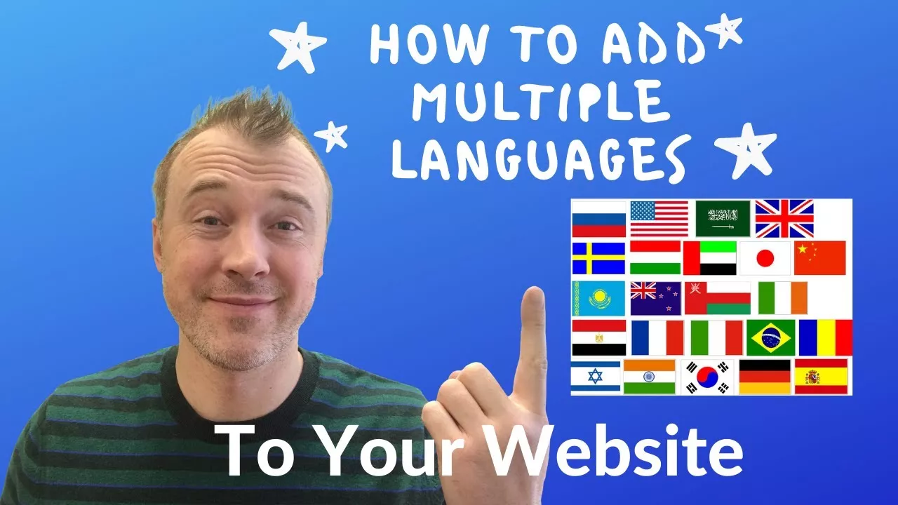aggiungere più lingue a un sito web