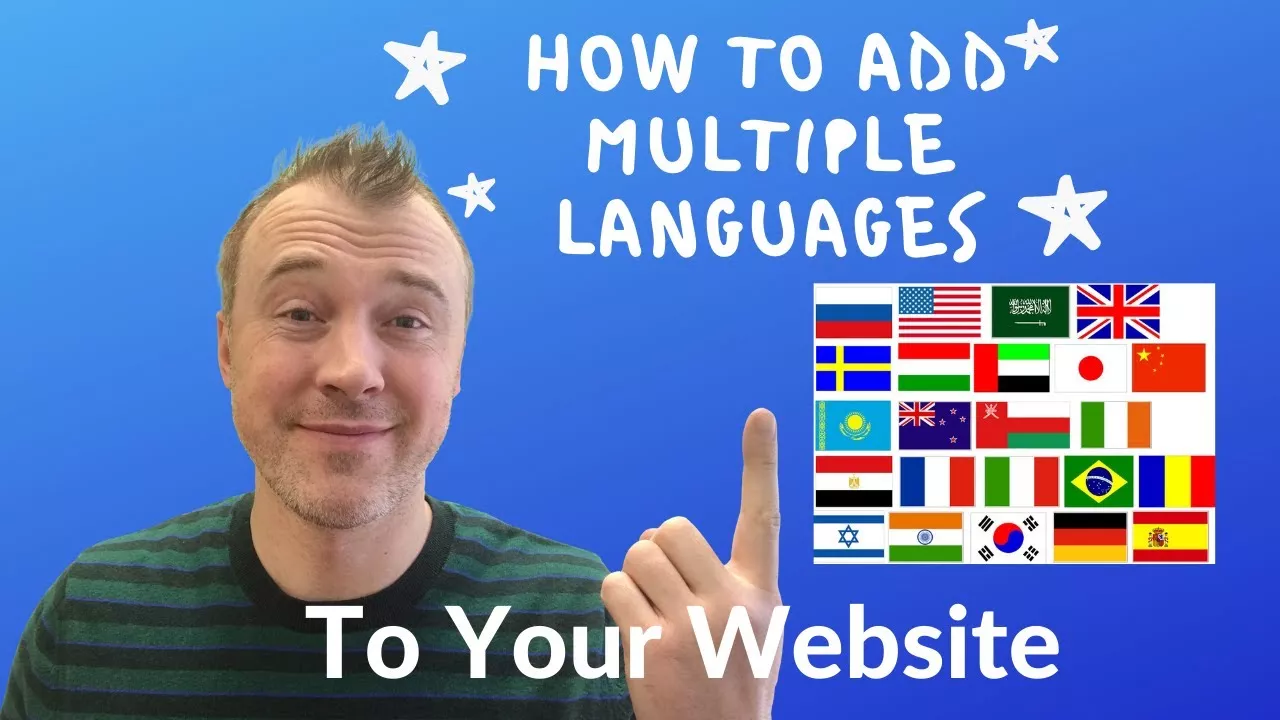 add multiple languages to a website