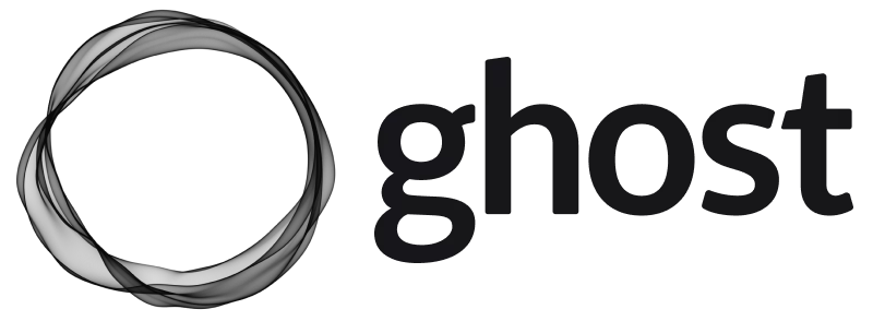 ghost logo dark