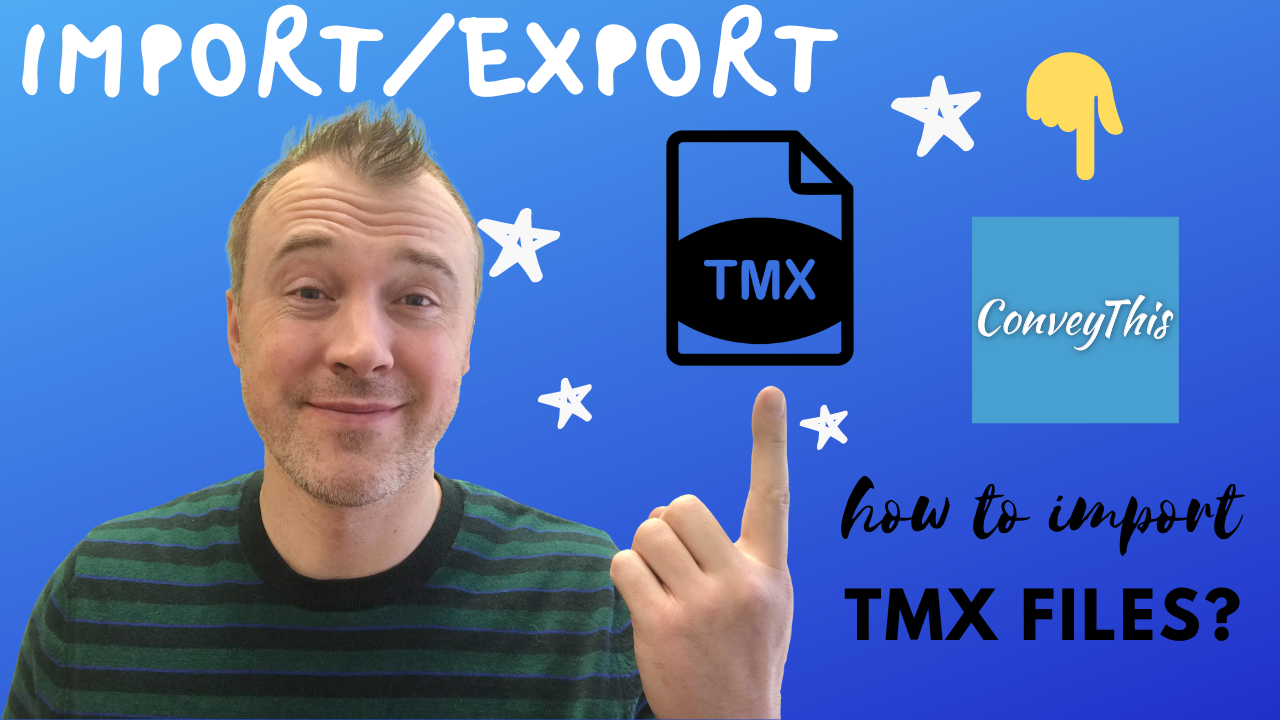 Importa file TMX