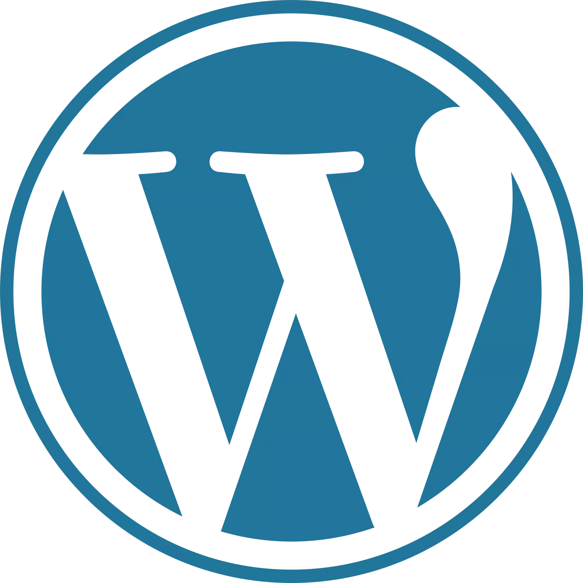 New WordPress Version of ConveyThis Plugin and Video 5 Logotipo azul de WordPress.svg