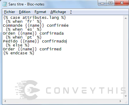 Shopify - Translate your Shopify email notifications 6 file