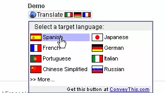 Google Translate Widget Alternative