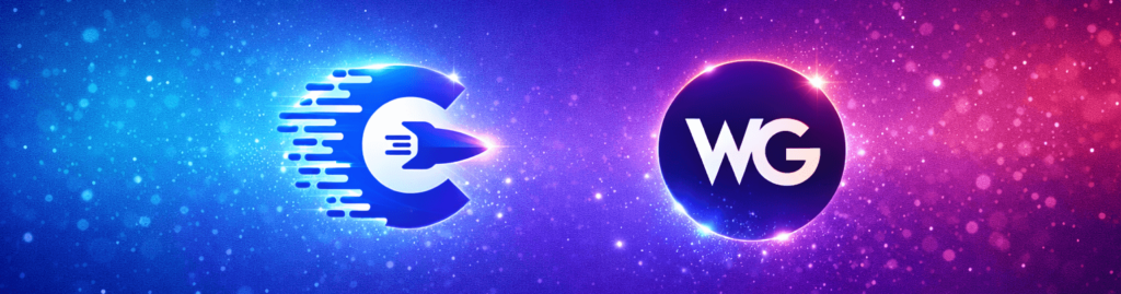 ConveyThis Logo and Weglot Logo on space background