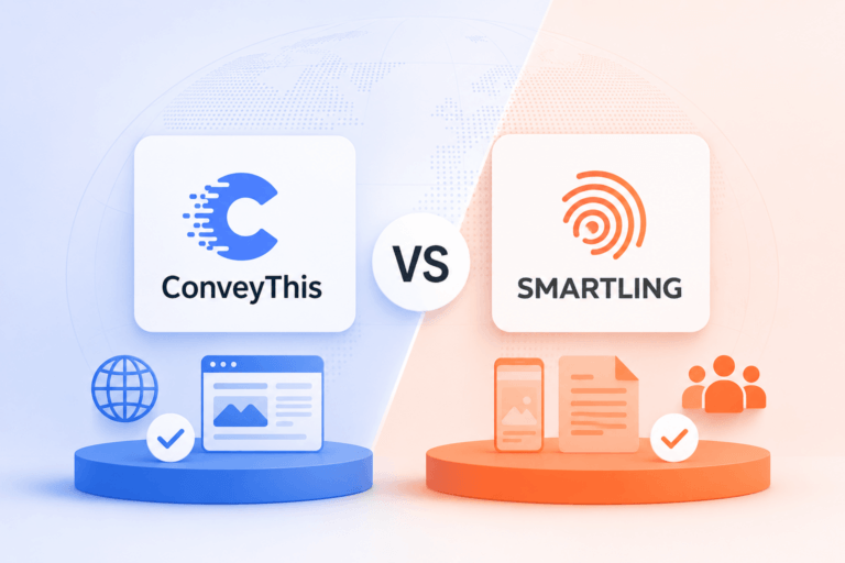 ConveyThis vs. Smartling advantages