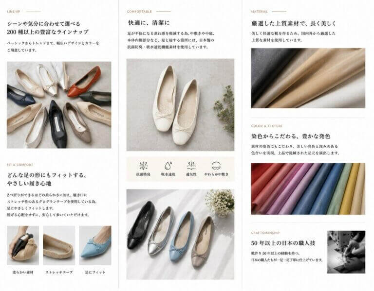 image showing a Japanese website