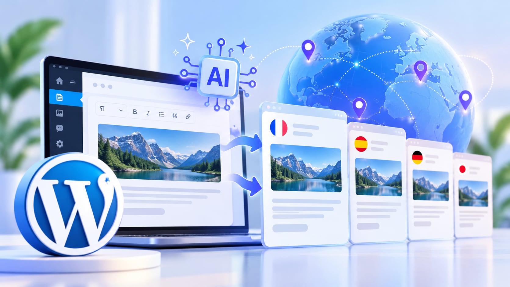 WordPress Now Has AI Built In. Can It Translate Your Site?